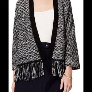 Beautiful Loft fringe sweater/cardigan